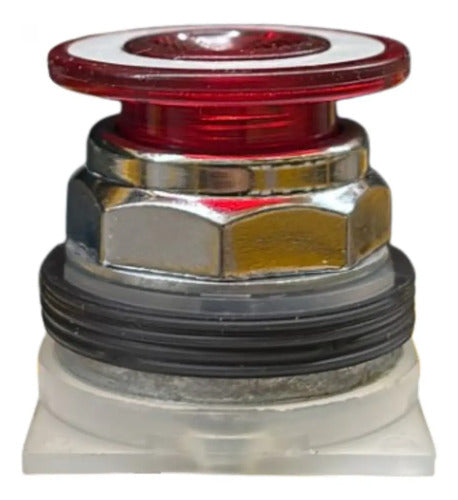 Botão 30mm Vermelho 9001kr9r Schneider Vermelho