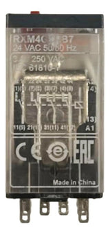 Kit Com 2: Rele Miniatura 4c/o 3a 24vca Rxm4gb1b7 Schneider 24vca