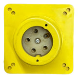 Tomada S5044w 3p+t+n 16a 4h Ip67 Amarelo Steck Amarelo