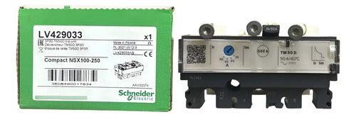 Disparador Nsx100 Tm50d Tripolar Lv429033 Schneider -