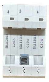 Disjuntor Tripolar 20a Curva C 5sl1320-7mb Siemens