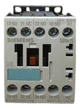 Contator Auxiliar 3rh1131-1ac10 24v 3na+1nf Siemens 24v