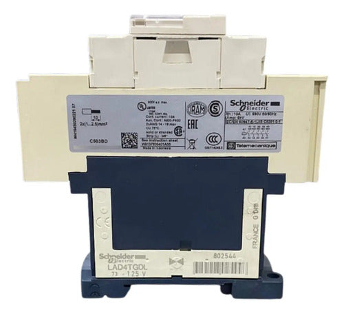 Contator Auxiliar Tesys D 5na 125v Cad503gd Schneider 125v