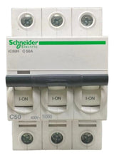 Disjuntor Acti9 Ic60h 3p Curva C 50a 440v A9f84350 Schneider
