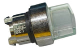Cabeçote Para Chave Seletora Ø22mm 2 Pos Zb4bk1413 Schneider Branco