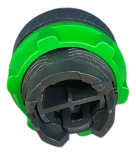 Kit C/ 3 Peças: Cabeçote Para Botão 22mm Az Zb5al6 Schneider Azul -