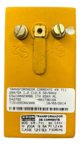 Tranformador De Corrente 200/5a Kr711 Kron
