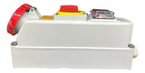 Tomada Sobrepor S4506dj 63a 3p+t+pil 6h 380/440v Ip67 Steck Vermelho