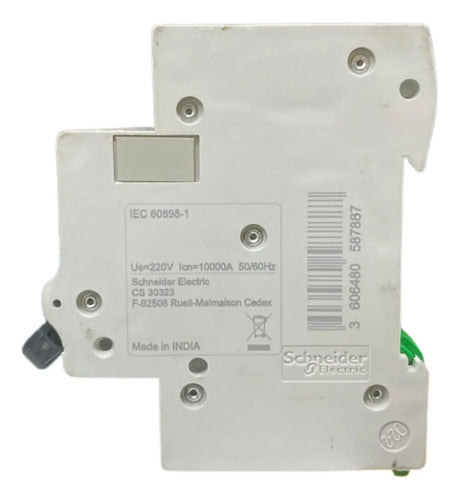Disjuntor Easy9 3p 63a 6ka 400v Curva C Ez9f56363 Schneider