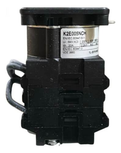 Comutador Rotativo Completo K2e005nch Schneider Preto 690v