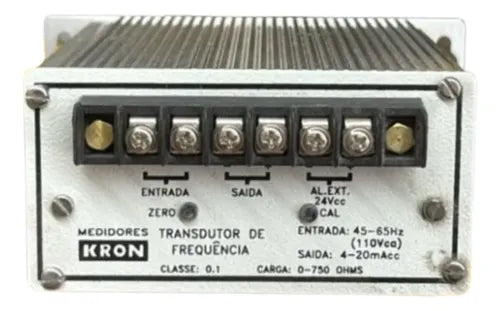 Transdutor De Frequência 45 A 65 Hz 110vca Kron