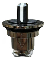 Cabeçote Comutador 3 Posições Fixas Faceado Zb4fd3 Schneider Metálico 0