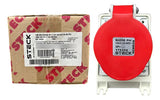 Tomada N4206 32a 3p+t 380/440v 6h Vermelho Steck Vermelho