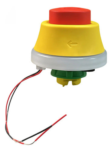 Cabeçote Botão De Parada De Emergência Zb5as84w2b Schneider Vermelho 0 24v