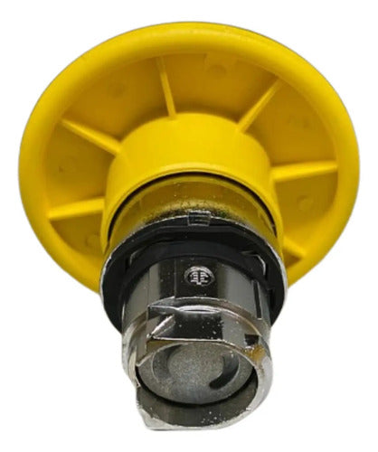 Cabeçote Para Botão Ø22mm Metálico Amarelo Zb4br5 Schneider Amarelo -
