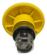 Cabeçote Para Botão Ø22mm Metálico Amarelo Zb4br5 Schneider Amarelo -