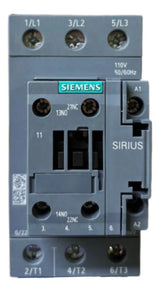 Contator 3rt1035-1ag20 110v 50/60hz Siemens 110v