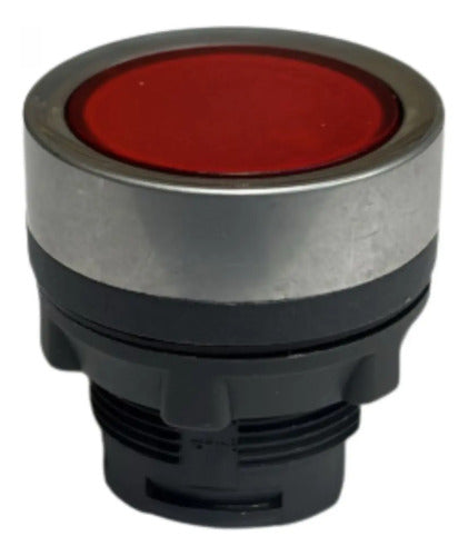 Kit Com 2: Botão Luminoso 1nf 220/230vac Xa2ew34m2 Schneider Vermelho 220vca