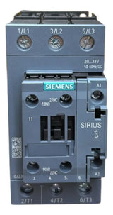 Contator Tripolar 3rt2036-1nb30 51a 33vca 1na+1nf Siemens 24vcc