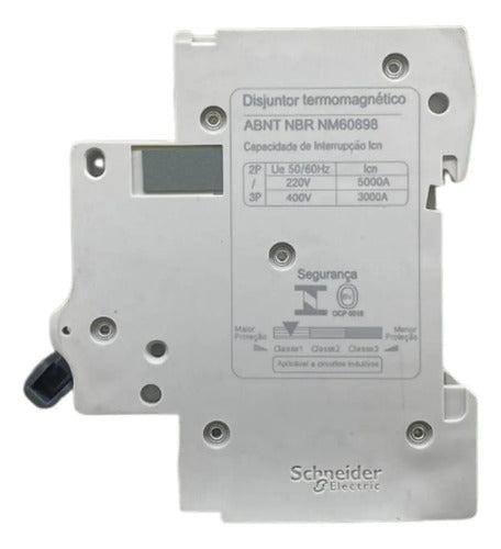 Kit Com 2: Disjuntor 2p 40a Curva B Ez9f13240 Schneider