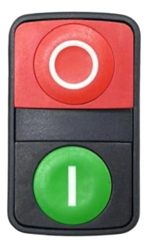 Cabecote P/ Botao Duplo 22mm Vd/vm Zb5aw7l3740 Schneider Verde/vermelho