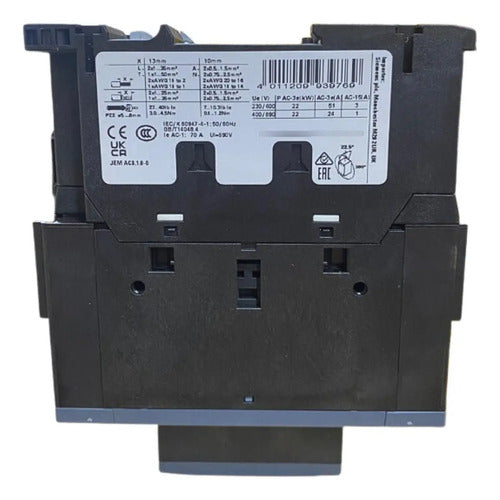 Contator 3rt2036-1al20 230 Vca Tripolar 51a Sirius Siemens 230 Vca