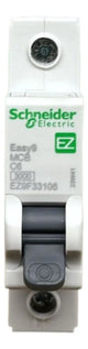 Kit Com 3 Peças: Disjuntor 1p Ez9f33106 63a Schneider