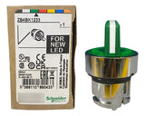 Cabeçote Para Comutador Luminoso Ø22mm Metálico Zb4bk1233  Verde