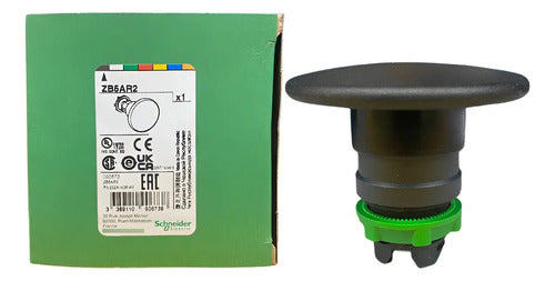 Cabeçote Para Botão 22mm Preto Zb5ar2 Schneider Preto -