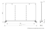Divisória Horizontal Lvs04901 Prismaset P Schneider