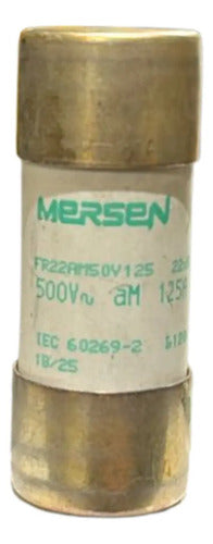 Fusivel 125a Am Cilindrico 25x58 Df2fa125 Schneider