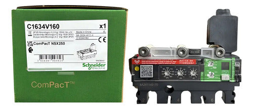 Disparador Micrologic 4.2 Nsx100 160 250/160a 3p C1634v160 440vca 50/60 Hz