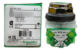 Botão 30mm Metálico 9001kr1gh5 Verde Schneider Verde -