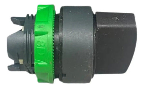 Cabeçote Para Chave Seletora Ø22mm 3 Pos Zb5ad7 Schneider Preto -