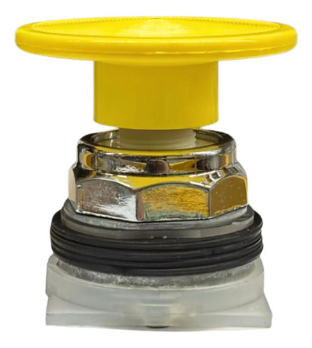 Botão 30mm 1naf Amarelo 9001kr25yh13 Schneider Amarelo
