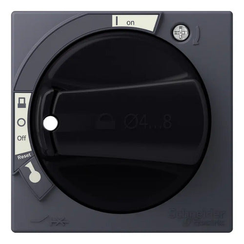 Manopla Rotativa Ip54 Lu9apk01 Schneider Preto -