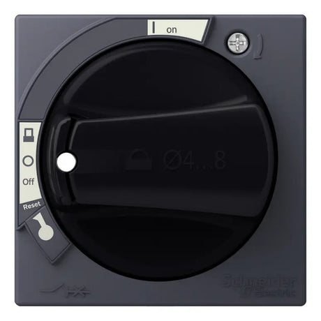 Manopla Rotativa Ip54 Lu9apk01 Schneider Preto -
