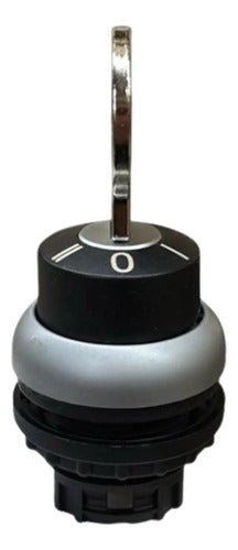 Comutador M22-wrs3 (m22-wrs3q) 22mm 3 Posições Preto Eaton