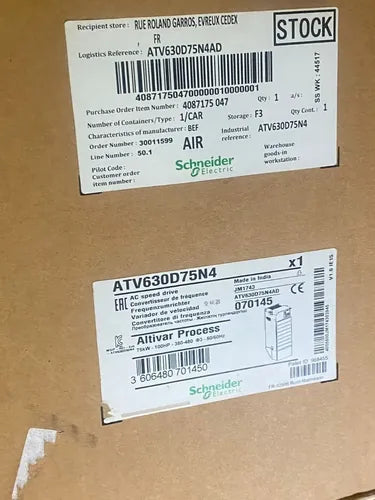 Inversor Frequência 75kw / 100cv 380v Atv630d75n4 Schneider 380-480v