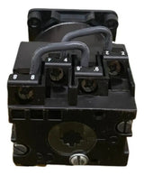 Bloco Comutador Base Inv C Pos Diam 2polos K1d002u Schneider Preto -