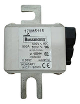 Fusivel Ultra Rapido 900a 690v Nh2 170m5115 Bussmann 690v