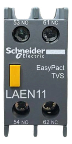 Kit Com 2 Peças: Contato Auxiliar 1naf Laen11 Schneider 1naf