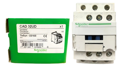Contator Auxiliar Tesys D 3na+2nf 250vcc Cad32ud Schneider 250 Vcc
