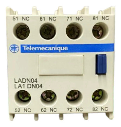 Bloco De Contato Auxiliar Frontal 4nf Ladn04 Telemecanique 690v