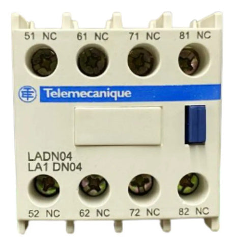 Bloco De Contato Auxiliar Frontal 4nf Ladn04 Telemecanique 690v