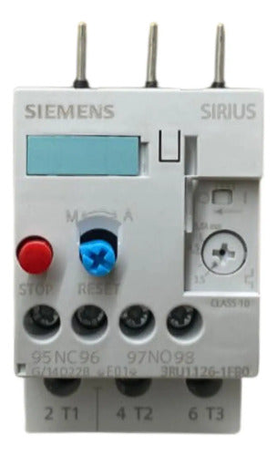 Relé Térmico De Sobrecarga 3,5 - 5a 3ru1126-1fb0 Siemens -