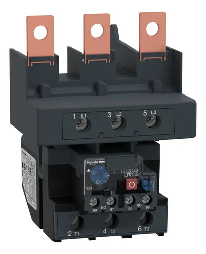 Relé De Sobrecarga Térmica 95-120a Lrd4367 Schneider 95-120a