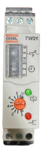 Rele De Tempo Tw21 94/242vca-24vca/vcc Coel 242vca