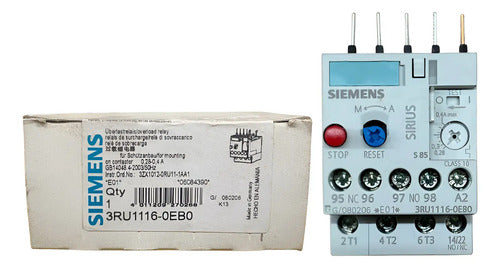 Relé Térmico 3ru1116-0eb0 0,28-0,4a Siemens -