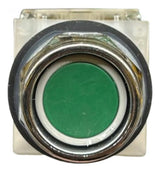 Botão 30mm Metálico Verde 1naf 9001kr2gh13 Schneider Verde -